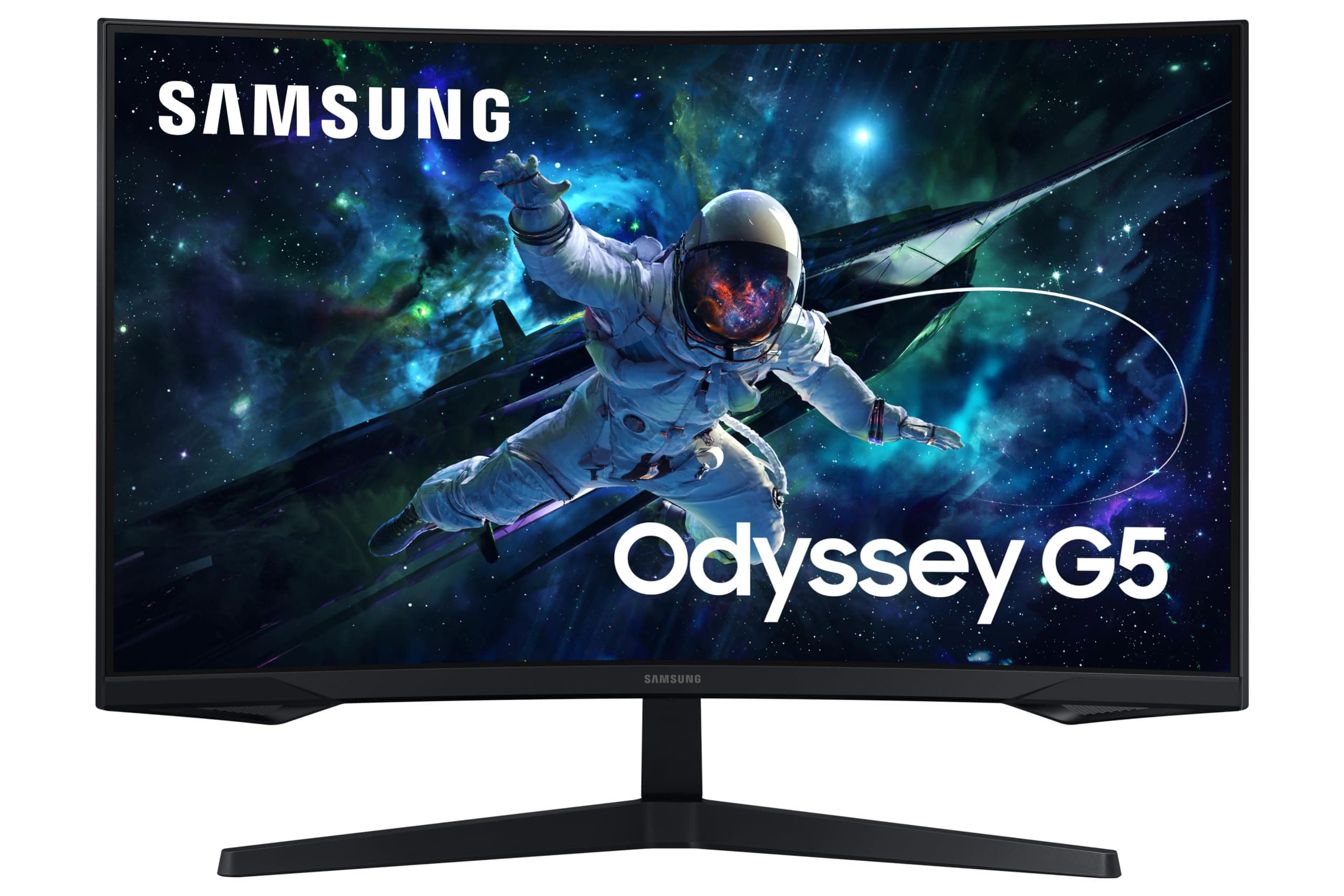 Samsung Odyssey G5 LS27CG552EUXXU 27" Gaming Monitor - QHD 2560x1440, 1000R Curved, 165Hz, 1ms, HDR10